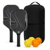 Raquete de pickleball em fibra de carbono T700 conjunto pickleball acessórios de pickleball conjunto completo pickleball venda quente transfronteiriça