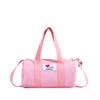 Bolsa Saco Estilo Coreano Masculina e Feminina Bolsa de Lona Infantil para Lazer e Viagem com Letras Patch Estilo Ocidental 2025 Nova Bolsa Infantil