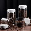 Grão de café Conservação Jar garrafa de vidro Frasco de armazenamento de grãos Garrafa manual de vácuo selado Jar