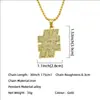 Colar Pingente Símbolo de Personalidade Criativa Estilo Europeu e Americano Moda Masculina Acessórios de Adereço para Vestir Pingente