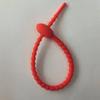 Corbata de silicona colorida de 210 mm con hebilla suelta, correa de corbata autoblocante, accesorios para corbatas DIY hechos a mano
