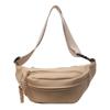 Moda Casual Ombro Feminina 2025 Nova Bolsa Transversal Moderna Bolsa de Peito Esportiva de Verão Nicho Versátil Elegante Bolsa de Cintura