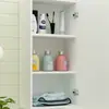 Gabinete de pared para baño, gabinete lateral para espejo, gabinete de pared, gabinete de almacenamiento delgado, gabinete decorativo para tocador, unidad de almacenamiento de pared