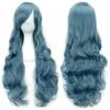 Peluca de cosplay de cabello universal, peluca de cabello Niang Cos, cabello largo y rizado, cabello rizado de seda de alta temperatura, peluca de anime de cabello universal