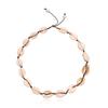 Collar informal de estilo hawaiano, joyería transfronteriza europea y americana, collar corto de concha hecho a mano.