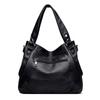 Elegante bolso bandolera transfronterizo OL moda para ir al trabajo bolso de empalme de cuero genuino 2020 nuevo bolso grande de piel de vaca para mujer