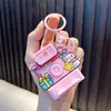 Chaveiro de Câmera Polaroid Desenho Animado Brinquedo Divertido Luminoso Decompressão para Estudantes Pequeno Pingente Máquina de Garra Pequeno Presente Venda por Atacado