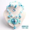 Versión coreana de juego de collar y pulsera de perlas para niños estrella Dailu collar niña accesorios para bebé collar para niños al por mayor