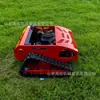 Comércio Exterior Exportação HT800A Cortador de Grama de Esteira com Controle Remoto Declive Terreno Baldio Tipo Esteira Todo-o-Terreno Cortador de Grama