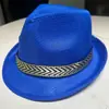 Nuevo Sombrero de Paja Casual de Moda Estilo Británico para Protección Solar en Verano, Sombrero de Moda Liso para Exteriores al por Mayor