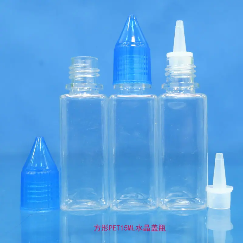 方形PET15ML水晶盖瓶3
