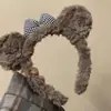 Adorable Gatito de Peluche Estilo Coreano Diadema Pinza para el Cabello Femenina Especial para Lavado Facial Mascarilla Facial Diadema Accesorios para el Cabello de Dibujos Animados Pinza para el Cabello Nuevo Estilo