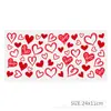 Día de San Valentín amor enfermera Serie Médica Transferencia UV DTF Etiqueta de Cristal Pegatina para Taza desprendible