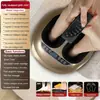 Instrumento de Beleza para Pernas com Amassamento Inteligente Totalmente Automático, Máquina de Massagem nos Pés com Bolsa de Ar Totalmente Envolvente, Massageador de Pés, Massageador de Planta dos Pés e Pernas