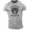 Moderna Nueva Camiseta de Verano Transpirable Cómoda de Cuello Redondo con Estampado de Letras para Hombres, Top Deportivo para Exteriores