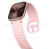 Adecuado para Apple Series 10/11 Ultra3 Correa de Silicona con Costuras Onduladas Correa Deportiva para iWatch