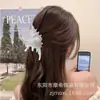 Presilha de Cabelo Grande Concha de Princesa Sereia 2026 Estilo Praia de Verão Presilha Tubarão Presilha de Cabelo de Alta Qualidade para Penteado no Topo da Cabeça