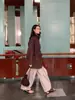 NEIHE 2026 Gabardina Casual Ligera Ligeramente para Exteriores con Botonadura Oculta para Mujer, Nuevo Modelo Otoño 260076