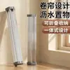 Alfombrilla de Silicona Aislante del Calor Manteles Individuales Base para Ollas Persianas Enrollables de Acero Inoxidable Escurridor Plegable Alfombrilla de Mesa Antiescaldaduras Doméstica Resistente a Altas Temperaturas