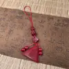 Atacado Pingente de Celular Cinábrio Triângulo Buda Amida Amuleto Corrente para Celular Cordão Pingente de Baixo Teor Pingente