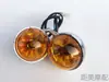 Ensamblaje de Lámpara Rey Tortuga para Vehículo Eléctrico Faro Delantero Vehículo a Batería Intermitentes Delanteros y Traseros Carcasa de Luz Trasera Transparente Oscurecida Accesorios