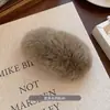 Pinza para el Cabello de Pelo de Visón para Otoño e Invierno para Mujer, Pinza Bb de Alta Gama para la Parte Trasera de la Cabeza, Pinza de Garra Estilo Perezoso, Accesorio para el Cabello con Pinza Horizontal