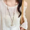Collar de Perlas con Estrella de Mar 'Holiday Ocean' para Mujer, Estilo Vacaciones en la Playa, Cadena de Clavícula de Alta Gama, Accesorios Únicos