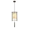 [Transfronteiriço] Pequenos Lustres Estéticos para Decoração de Casa, Luminárias Pendentes Estilo Song Zen para Sala de Jantar e Cabeceira, Iluminação de Chá para Balcão de Bar Novo Estilo Chinês
