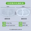 Descartável Kraft Paper Bowl Custom Thickened Embalagem Take-away Tigela de papel Round Salah Bowl Light Food Snack Fast Food Lunch Box
