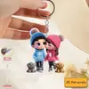 Personaje 2D Amazon Tongxiyinu Diseño Anime Colgante Tarjeta de Navidad Plana Transfronterizo Llavero Creativo
