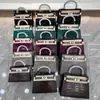 Bolso Kelly para Mujer 2025 Nuevo Bolso Cruzado Mini Bolso Pequeño Bolso con Patrón de Cocodrilo Bolso de Mano Mini Versátil de Alta Gama