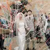 Serpentinas Lanzadas a Mano, Serpentinas para Ambiente de Boda, Decoraciones Creativas para Fiestas de Cumpleaños, Accesorios de Fuegos Artificiales de Celebridad de Internet para Cumpleaños de Año Nuevo