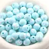 16mm Lindo Dibujo Animado Pintado a Mano m Frijoles Color Sólido Cuentas Sueltas Cadena para Celular Hecha a Mano DIY Material para Joyería con Cuentas Accesorios