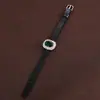 Popular Pulsera de Estilo Cinturón con Zirconia en Forma de Huevo de Gama Alta de Amazon, Moderna y Versátil, Exquisita Pulsera para Mujer