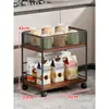 Artefato de Armazenamento para Mesa de Jantar Cesta de Armazenamento de Lanches para Mesa Doméstica Suporte de Copo de Camada Dupla para Tampo de Mesa Rack de Armazenamento para Xícaras de Chá de Mesa