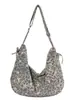 Bolso tote único con estampado de leopardo para mujer, nuevo modelo otoño e invierno 2026, gran capacidad, bolso versátil para el día a día, bolso de hombro y cruzado casual