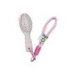 Conjunto de Presente Pente de Massagem com Almofada de Ar Personalizado, Pente de Presente para Mão, Pente com Topo de Caveira Fofo, Pente Oco Pente com Almofada de Ar