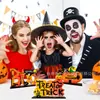 Decoraciones populares de madera transfronterizas para Halloween, manualidades de madera, sombreros de bruja de calabaza, decoraciones de mesa para fiestas