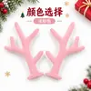Outono e inverno vintage flocking chifres decoração pingente de Natal europeu e americano hairpin hairpin cocar acessórios diy atacado