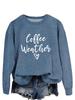 Suéter nuevo para mujer en stock, venta al por mayor, tendencia de moda, clima de café, comercio exterior transfronterizo de Amazon