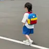 Personalizável com Logo, Mochilas Versáteis com Bloqueio de Cor para Jardim de Infância para Meninos e Meninas, Mochilas Leves para Bebês, Atacado Transfronteiriço