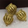 16*21mm chapéu de flor de cobre fundido franja pendente diy grampo de cabelo antigo adorno de cabeça brincos material acessórios