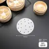 Papel Antiadherente para Vaporera de Grado Alimenticio, Papel Desechable para Cocinar al Vapor Xiaolongbao, Papel para Bollos Comercial, Papel para Bandeja de Vaporera, Al por Mayor