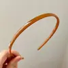 Faixa de Cabelo Simples para Lavar o Rosto de Crianças Meninas, Ferramenta para Prender a Franja, Grampo de Cabelo, Faixa de Cabelo Fina com Dentes Antiderrapantes que Não Aperta a Cabeça