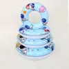 Boia de Natação de Astronauta, Boia de Natação Infantil, Boia Flutuante, Boia de Natação Grande com Desenho Animado Infantil, Boia Salva-Vidas para Meninos e Meninas