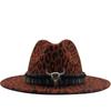 Sombrero de Vaquero Occidental Hombres Mujeres Gorra de Viaje de Cuero Sombrero de Vaquero Occidental