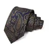 Gravata Masculina Logotipo Personalizado Gravata Paisley Vermelha Casamento Noivo Gravata de Alta Qualidade Amarrada à Mão para Homens