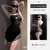 El nuevo uniforme sexy de malla de Juyou, seductor y transparente, deseo puro, lencería sensual con tirantes de perlas, chica sexy hot 9318