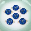 Exquisite Criativo DIY Pingente Duplo Gotejamento de Óleo Borboleta Acessórios Colar Pulseira Liga Metálica Atacado Venda Direta de Fábrica Transfronteiriça Pode Ser Misturado