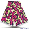 Estilo transfronterizo de comercio exterior tela batik de doble cara falda colorida para mujer tela estampada étnica en stock al por mayor